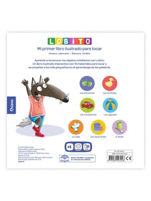 LOBITO, MI PRIMER LIBRO ILUSTRADO PARA TOCAR