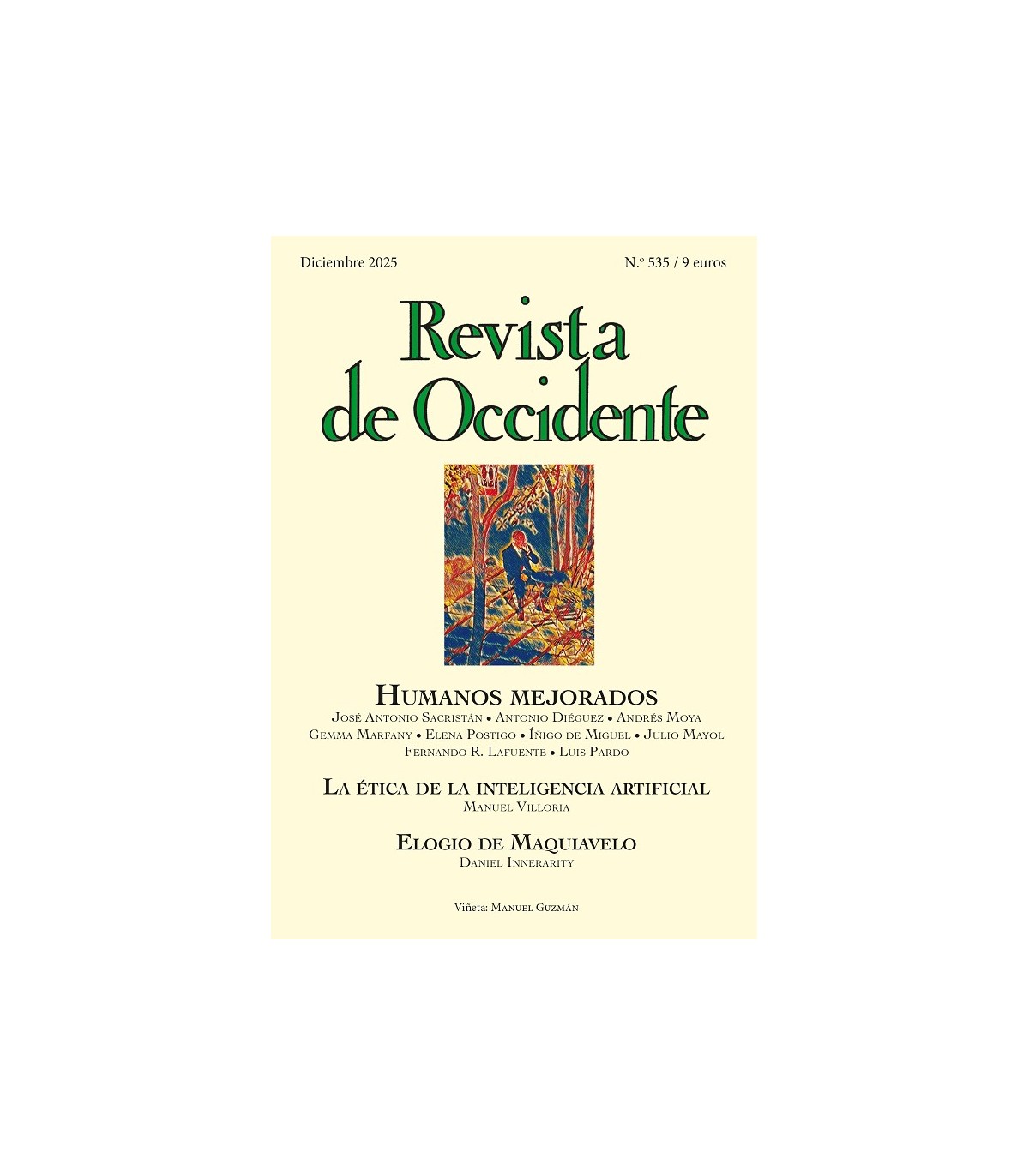 REVISTA DE OCCIDENTE 535 HUMANOS MEJORADOS