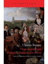 VIAJE MUSICAL POR FRANCIA E ITALIA EN EL SIGLO XVIII