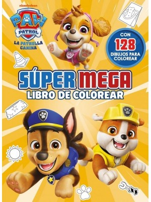 PAW PATROL | PATRULLA CANINA ACTIVIDADES SÚPER MEGA LIBRO DE COLOREAR