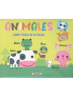 ANIMALES (LIBRO + PUZLE)