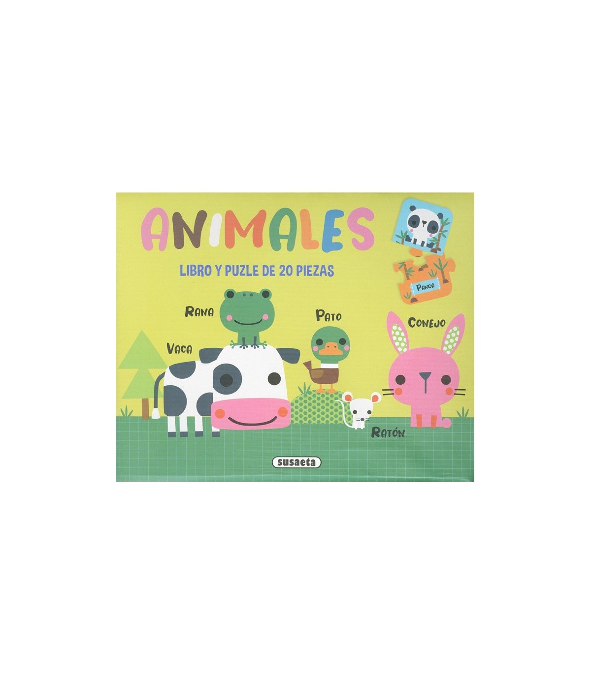 ANIMALES (LIBRO + PUZLE)