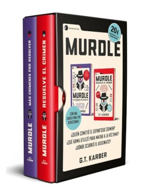 ESTUCHE MURDLE: VOL. 1 + VOL. 2 + LIBRETA DE DEDUCCIONES