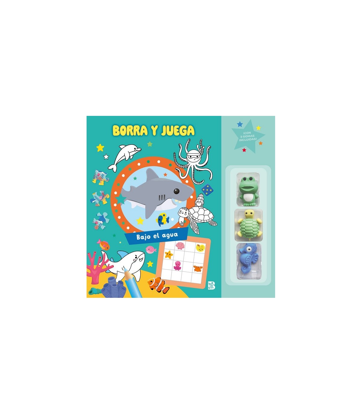 BORRA Y JUEGA - BAJO EL AGUA