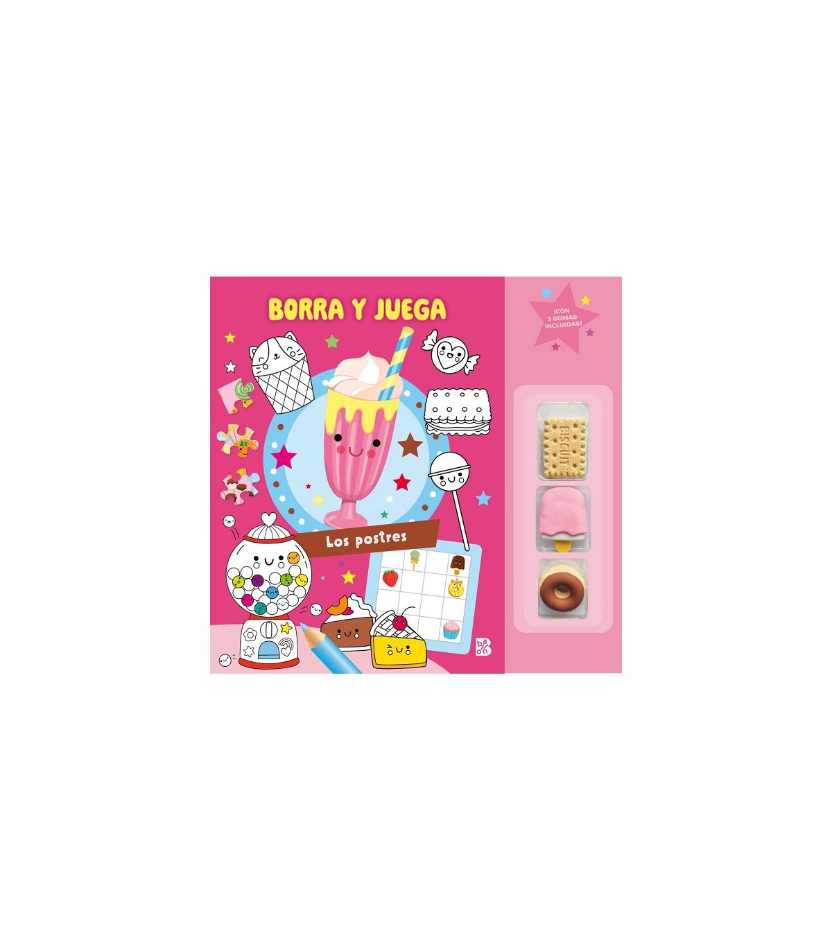 BORRA Y JUEGA - LOS POSTRES