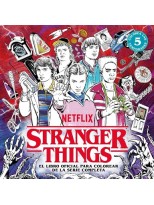 STRANGER THINGS. EL LIBRO OFICIAL PARA COLOREAR DE LA SERIE COMPLETA
