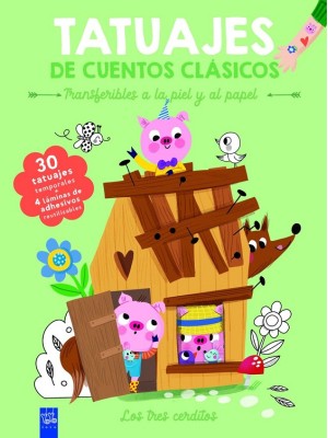 TATUAJES DE CUENTOS CLÁSICOS. LOS TRES CERDITOS