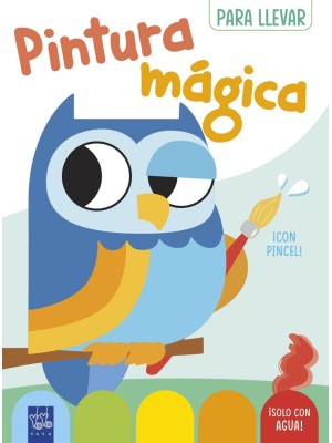 PINTURA MÁGICA PARA LLEVAR. BÚHO