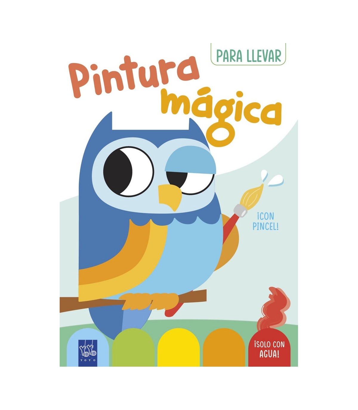 PINTURA MÁGICA PARA LLEVAR. BÚHO