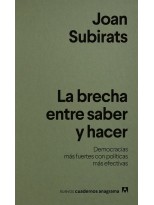BRECHA ENTRE SABER Y HACER, LA