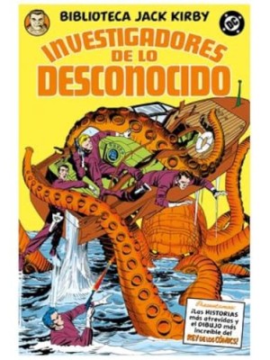 BIBLIOTECA JACK KIRBY LOS INVESTIGADORES DE LO DESCONOCIDO