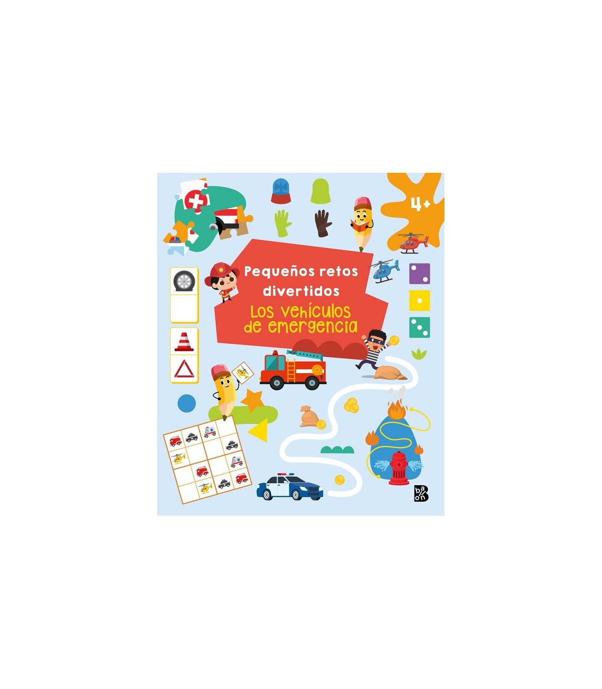 PEQUEÑOS RETOS DIVERTIDOS-VEHÍCULOS DE EMERGENCIA