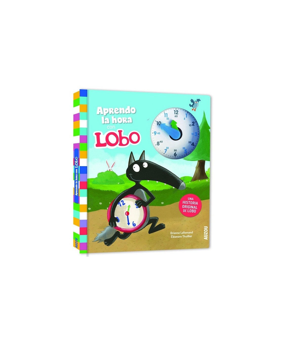 APRENDO LA HORA CON LOBO