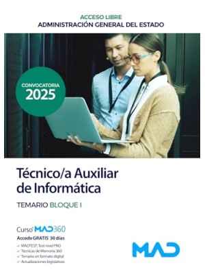 TÉCNICO .A AUXILIAR DE INFORMÁTICA TEMARIO BLOQUE (1)