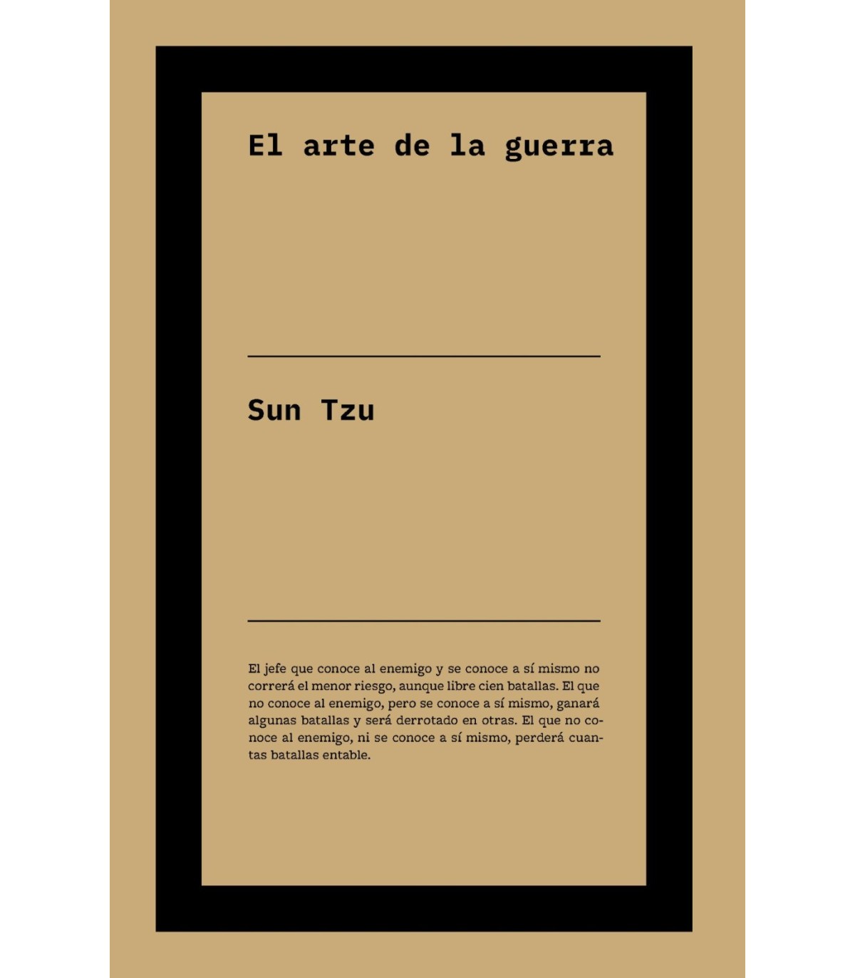 ARTE DE LA GUERRA, EL