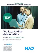 TEMARIO BLOQUES III (CONT.) Y IV TÉCNICO.A AUXILIAR DE INFORMÁTICA (ACCESO LIBRE