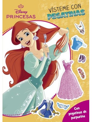 PRINCESAS. VÍSTEME CON PEGATINAS 3