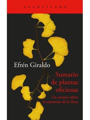 SUMARIO DE PLANTAS OFICIOSAS