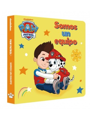 PAW PATROL | PATRULLA CANINA. LIBRO DE CARTÓN - SOMOS UN EQUIPO