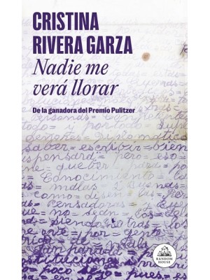 NADIE ME VERÁ LLORAR