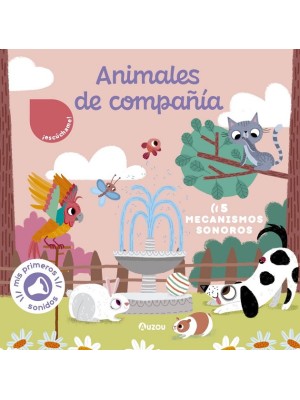 LIBRO DE SONIDOS. ANIMALES DE COMPAÑÍA
