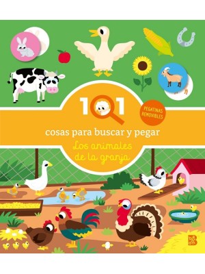 101 COSAS PARA BUSCAR Y PEGAR-LOS ANIMALES DE LA GRANJA