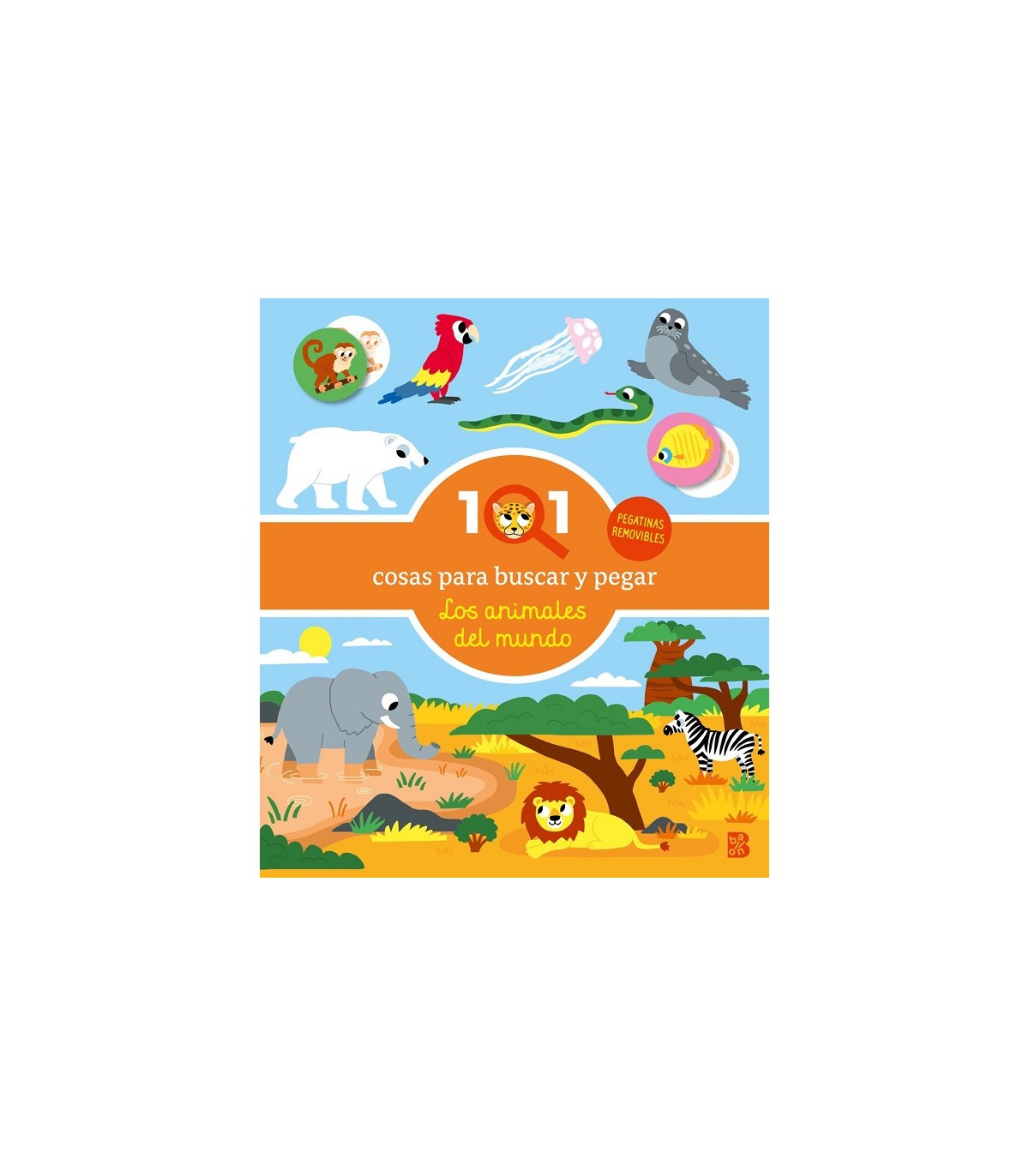 101 COSAS PARA BUSCAR Y PEGAR-LOS ANIMALES DEL MUNDO