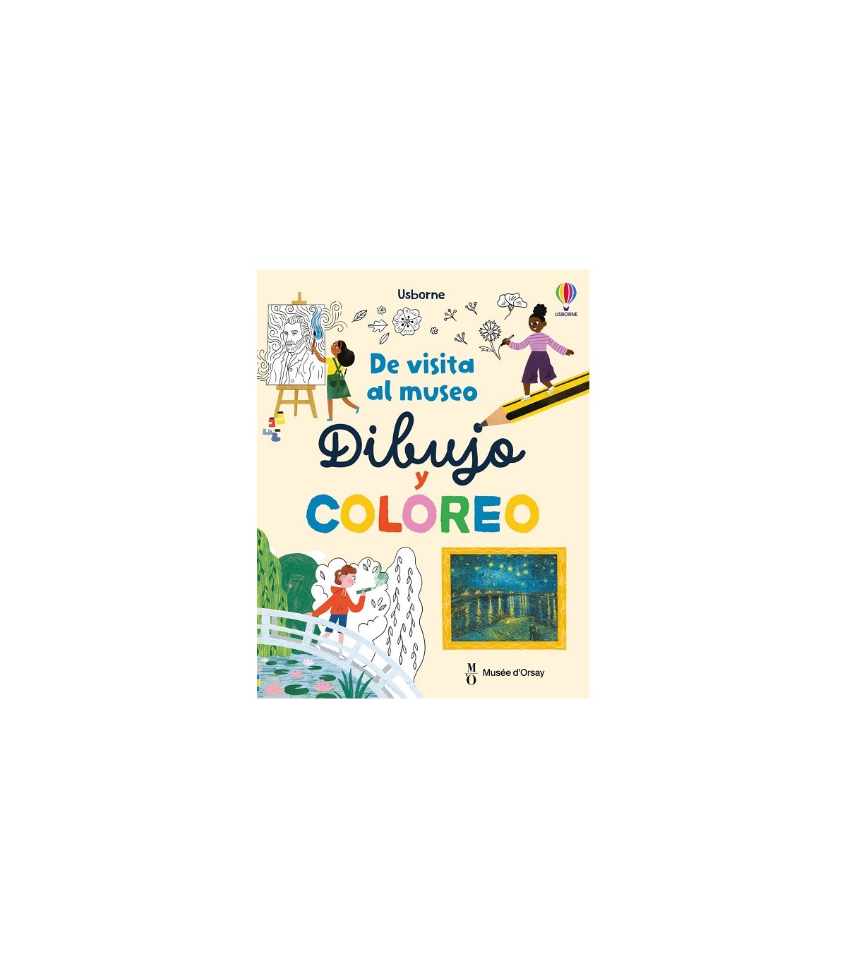 DE VISITA AL MUSEO - DIBUJO Y COLOREO