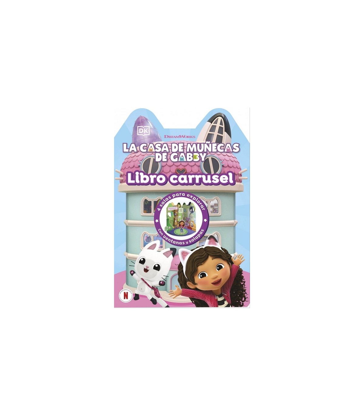 CASA DE MUÑECAS DE GABBY - LIBRO CARRUSEL