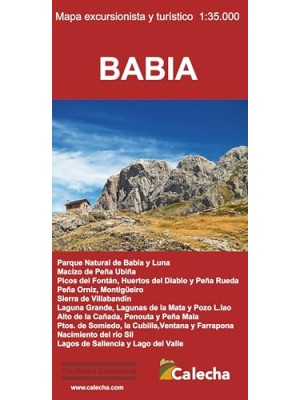 BABIA MAPA EXCURSIONISTA Y TURÍSTICO