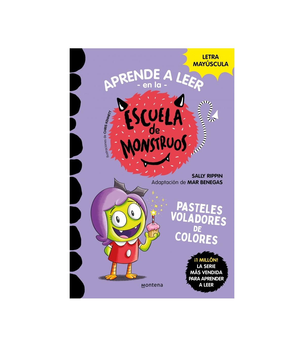 APRENDER A LEER EN LA ESCUELA DE MONSTRUOS 5 - PASTELES VOLADORES DE COLORES