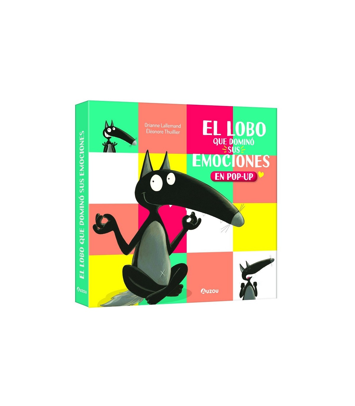 LOBO QUE DOMINÓ SUS EMOCIONES.POP-UP