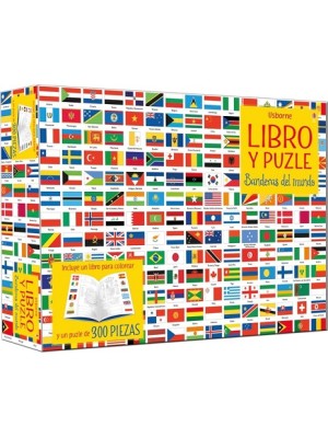 BANDERAS DEL MUNDO (LIBRO PUZLE)
