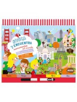 BUSCA Y ENCUENTRA MONUMENTOS DEL MUNDO. BLOC CON ANILLAS