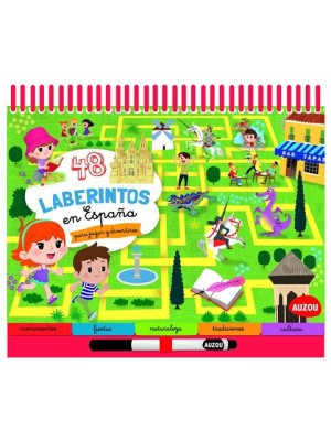 BLOC CON ANILLAS. 48 LABERINTOS EN ESPAÑA