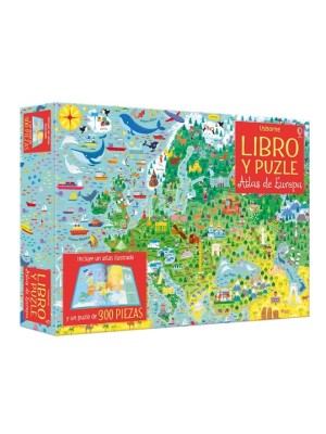 ATLAS DE EUROPA (LIBRO PUZLE)