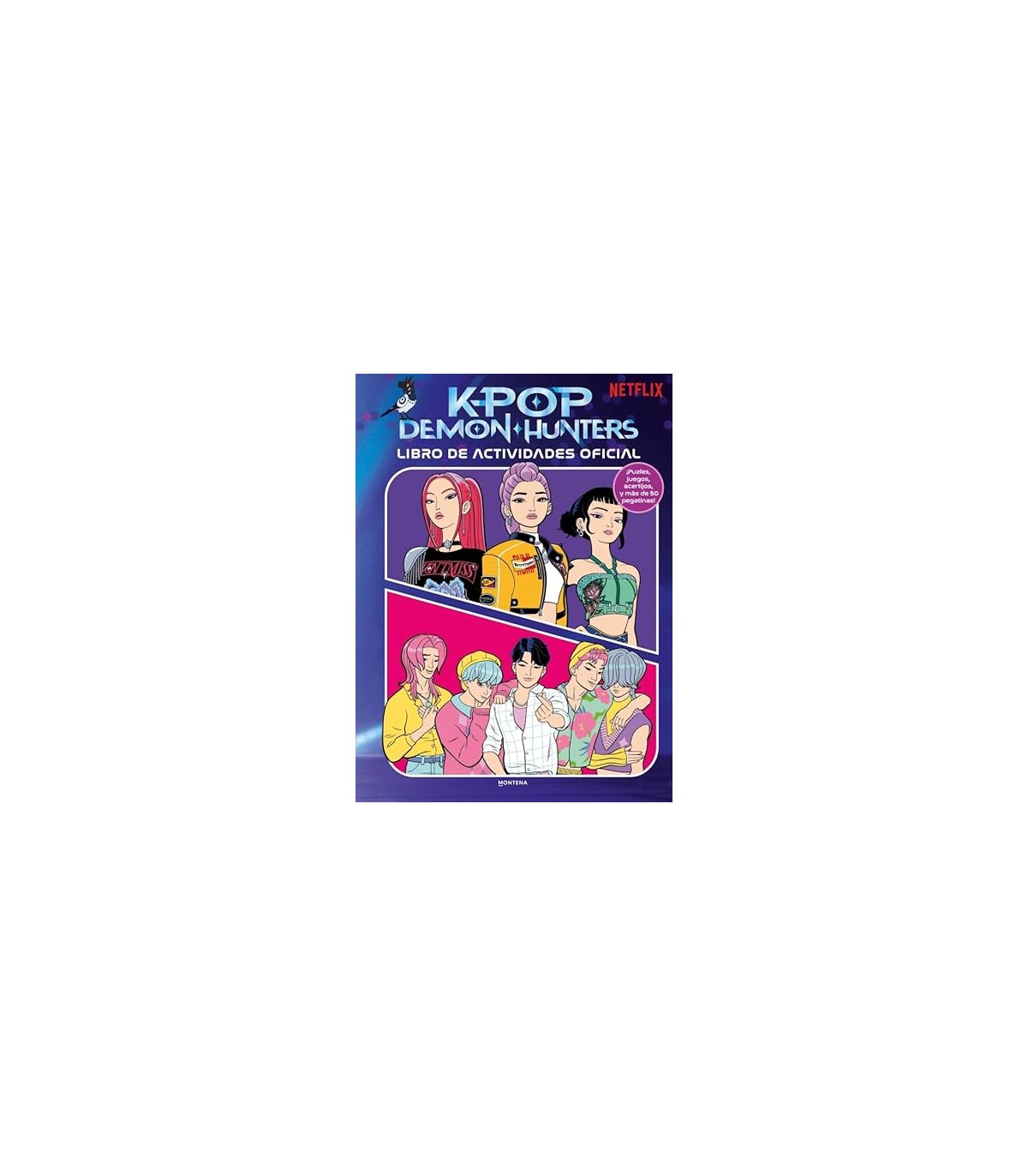 K-POP DEMON HUNTERS LIBRO DE ACTIVIDADES