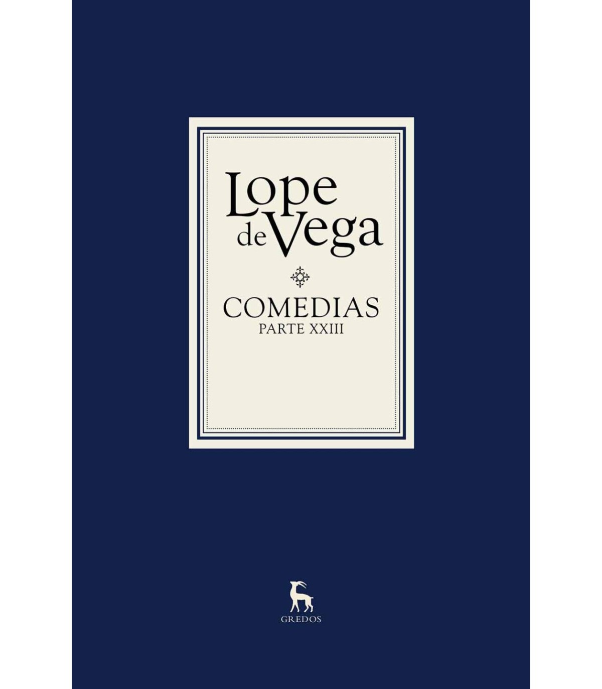 COMEDIAS PARTE XXIII (2 VOLS.)