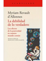 DEBILIDAD DE LO VERDADERO, LA