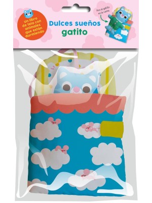 DULCES SUEÑOS- GATITO (LIBRO TELA)
