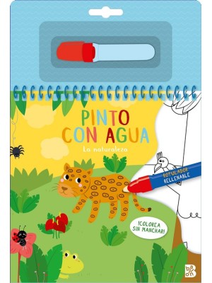 PINTO CON AGUA - LA NATURALEZA