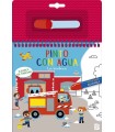 PINTO CON AGUA - LOS BOMBEROS