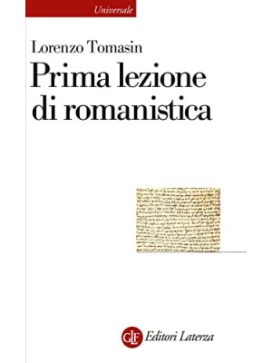 PRIMA LEZIONE DI ROMANISTICA