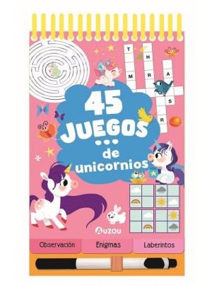 45 JUEGOS DE UNICORNIOS