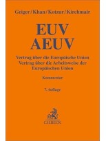 EUV AEUV VERTRAG UBER DIE EUROPAÏSCHE
