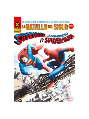 SUPERMAN VS. EL ASOMBROSO SPIDERMAN (PORTADA ALTERNATIVA ALEX ROSS)