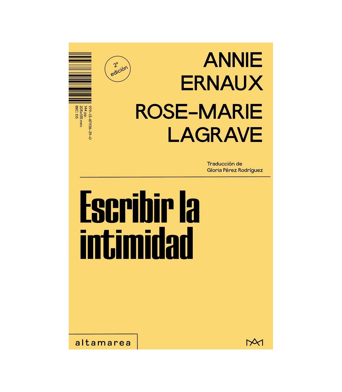 ESCRIBIR LA INTIMIDAD