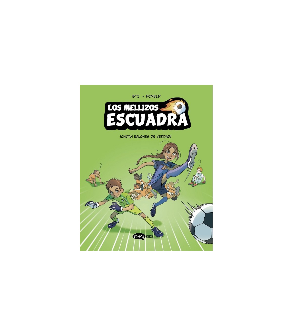 MELLIZOS ESCUADRA 1. ¡CHUTAN BALONES DE VERDAD!