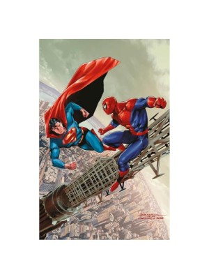 SUPERMAN/SPIDER-MAN 01(PORTADA DE RAFA SANDOVAL )