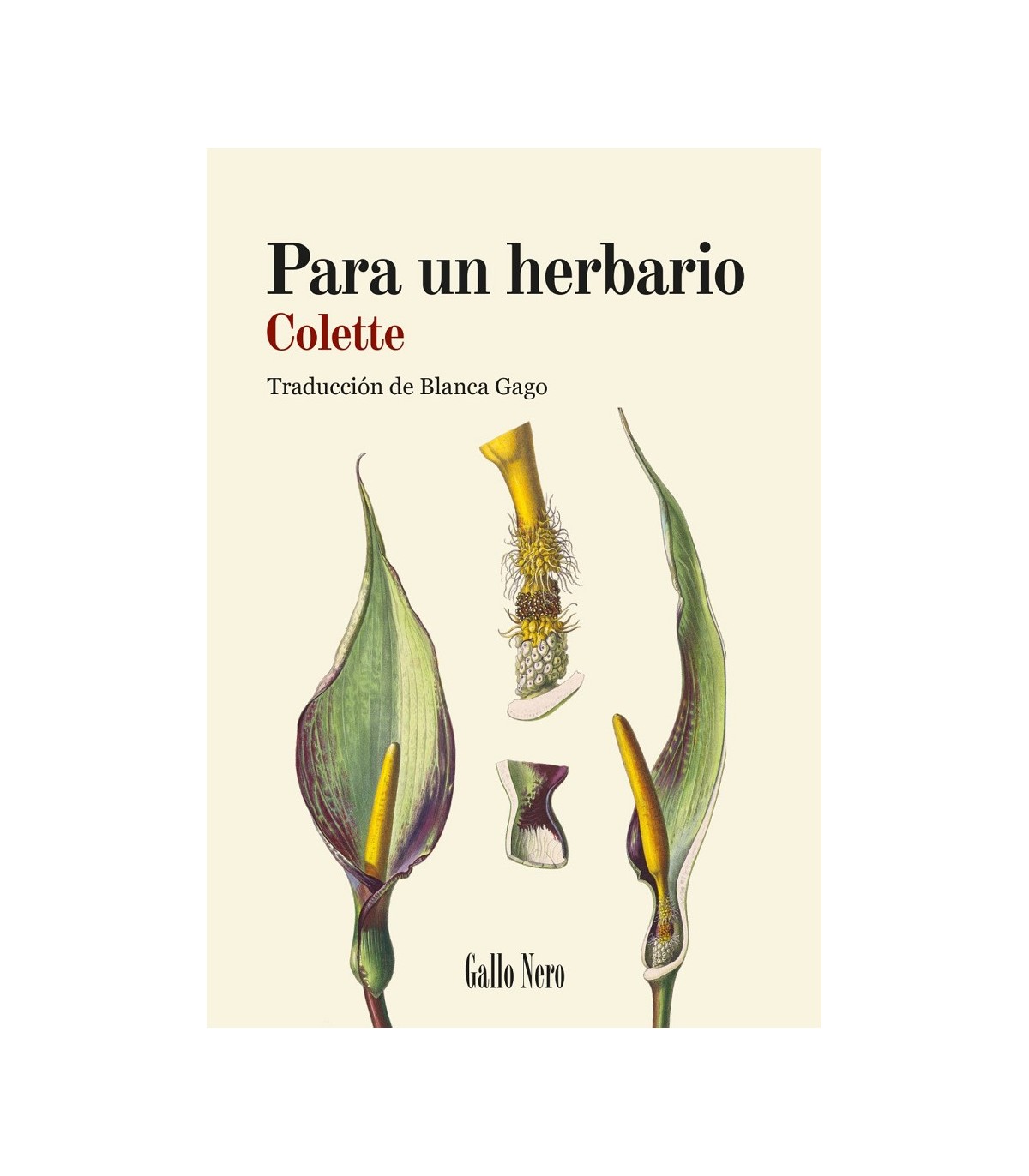 PARA UN HERBARIO